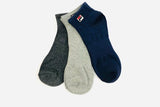 Pack of 3 - Original Winter Ankle Socks - FLL5