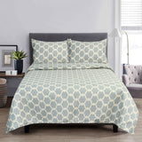Premium Quatrefoil Cotton Bed Sheet