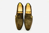 Fusion Brown Suede Leather Shoe