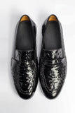 Whole Cut Patent Leather Loafers