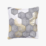 Charlotte gold foil Cushion Cover