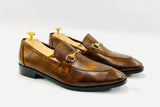 Premium Brown Two Tone Shoes