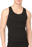 Pack of 3 - Men's Premium Under Shirt Vest C1KVE02 - Black