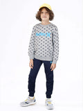 RC15 - Kids ( Unisex ) Hurley Premium Printed Fleece Full Suit / Track Suit