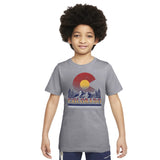 ORIGINAL KID'S ROEBUCK & CO. COLORADO PRINTED DESIGN SHORT SLEEVE TEE SHIRT