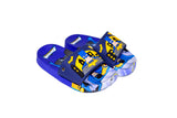 Kids Imported High Quality Casual Slippers With Elastic - Blue