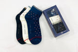 DE0TH3 - Branded Ankle Socks - Set of 3
